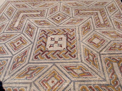 Tile is a probable court yard.